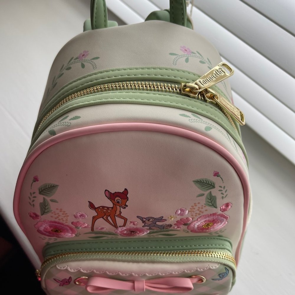 New Loungefly Bambi Springtime Mini Backpack - Picture 15 of 16